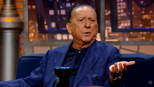 Galvão Bueno no The Noite com Danilo Gentili
