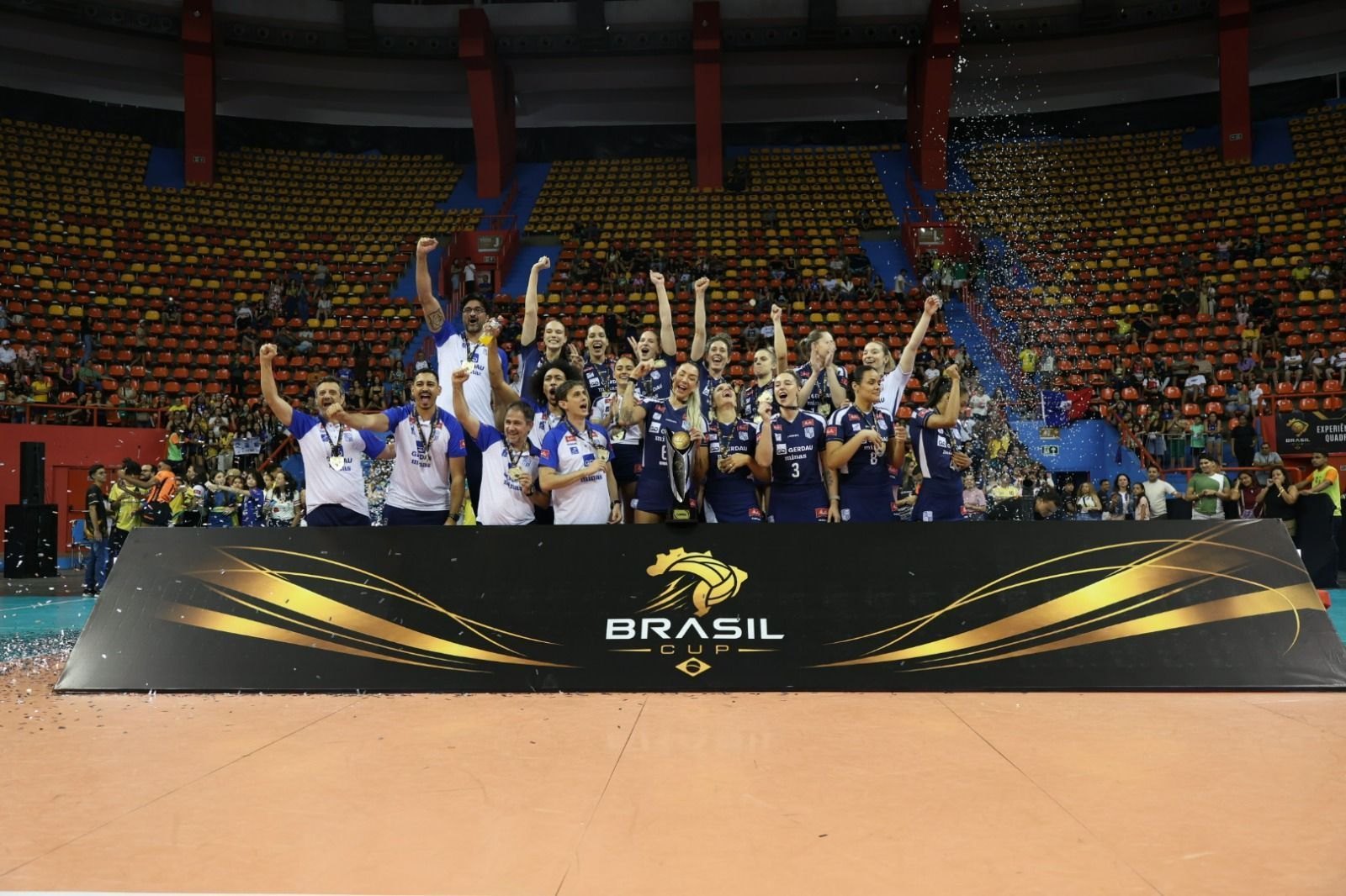 Gerdau Minas domina, vence Osasco e conquista título da Brasil Cup