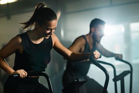 Imagem de atividade de cardio gerada via IA