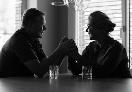 Ronald Koeman com Bartina Koeman