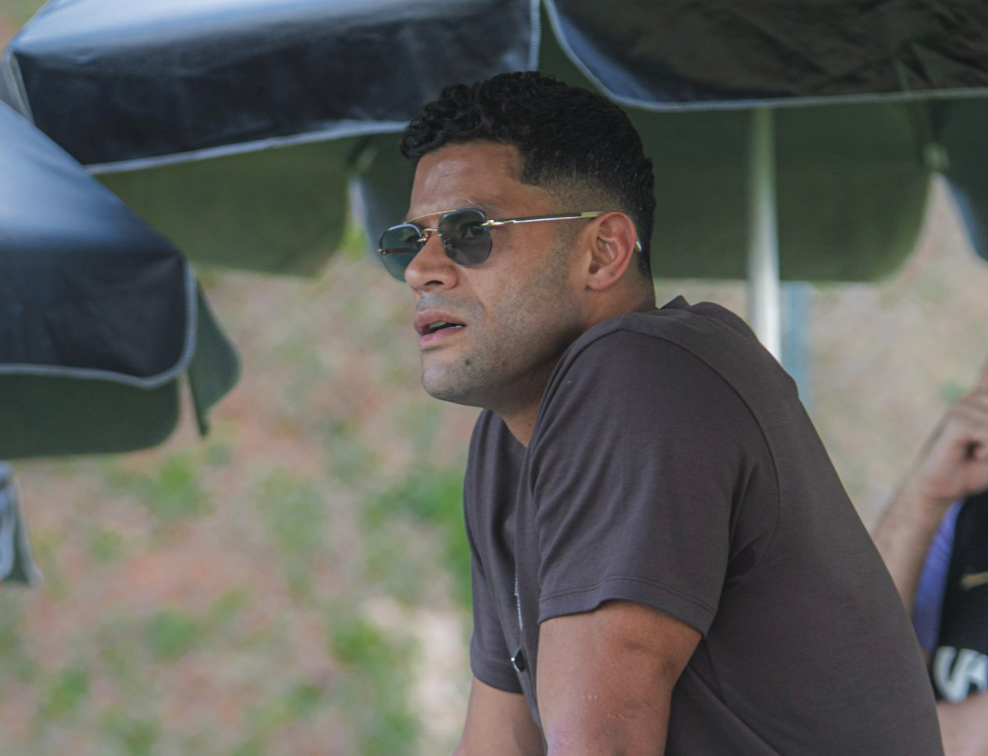 Hulk retorna à Cidade do Galo para jogo do filho, e Atlético reage: 'Sempre bem-vindo'