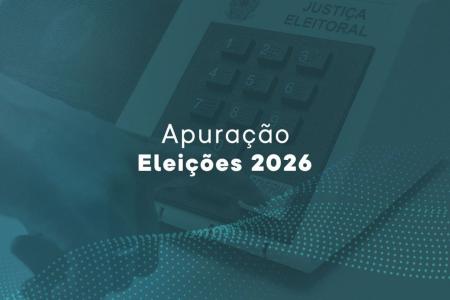 Mapa de apuração das Eleições 2026 para presidente