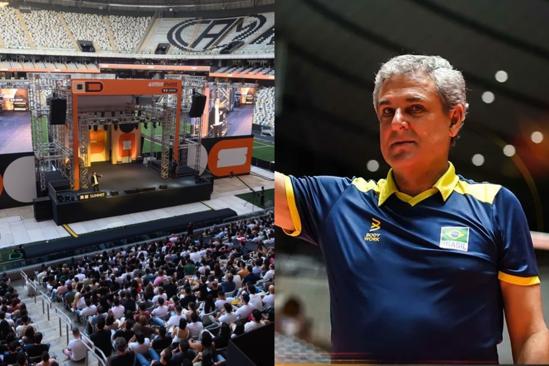 Evento sobre investimentos do banco Inter terá Zé Roberto Guimarães na Arena MRV