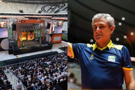 Inter Invest Summit na Arena MRV e José Roberto Guimarães