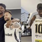 Neymar e presente: astro da NBA visita CT do Santos às vésperas de 'decisão' com Atlético