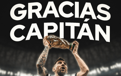 Homenagem da AFA para Lionel Messi