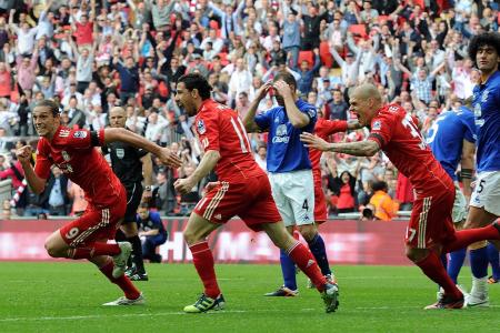 Andy Carroll em ação pelo Liverpool