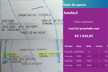 Sistema da Caixa não autorizou pagamento de R$ 1 mil em lotérica