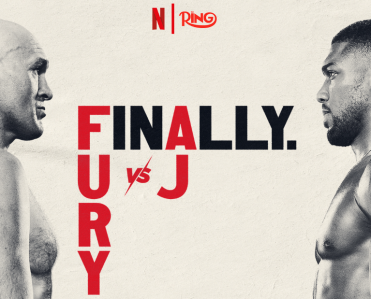 Arte de Fury x Joshua, luta de exibição