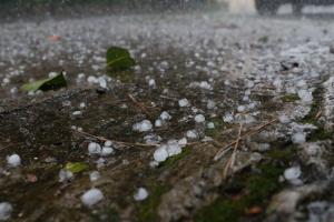 Vídeo: Belo Horizonte tem chuva de granizo neste domingo (13), e Defesa Civil emite alerta; assista