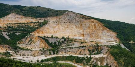 Mineração a céu aberto