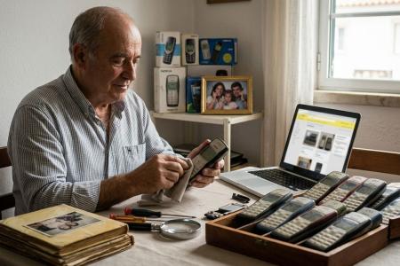 Nokia 1100 se vende como objeto de coleção e volta a ser tendência em 2026