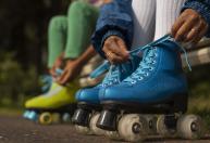 Patins voltam à moda como atividade física para todas as idades