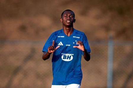 Ronald, autor do gol do Cruzeiro contra o Flamengo pelo Sub-17