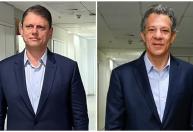 Haddad questiona Tarcísio sobre presença do Comando Vermelho em São Paulo em debate