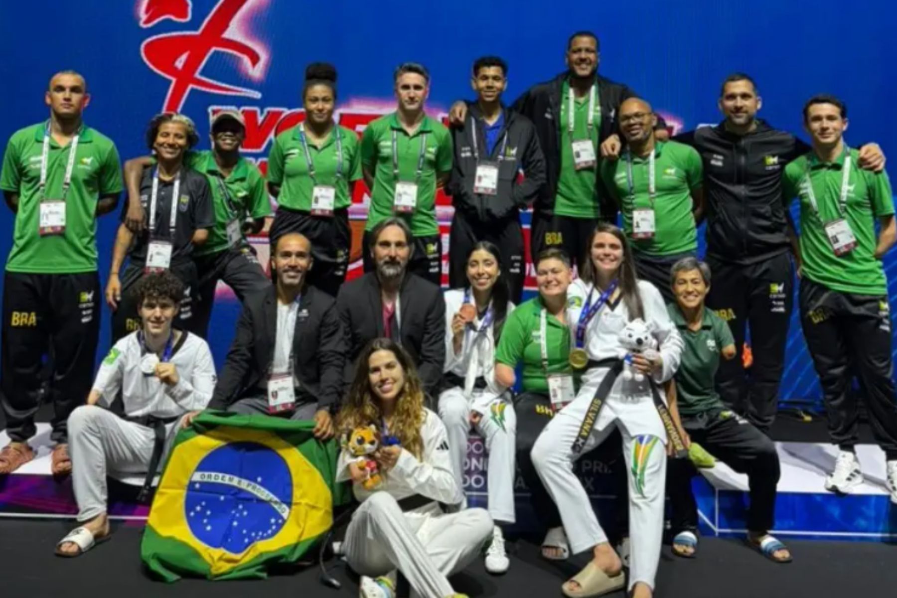 Seleção Brasileira de Parataekwondo conquista quatro medalhas no Grand Prix de Muju