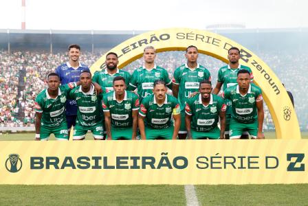Goleiro do Uberlândia destaca que trabalho coletivo ajudou a defesa • Rafael Ribeiro/CBF