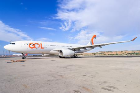 Airbus A330 da Gol que vai operar a rota direta entre Lisboa e Rio de Janeiro
