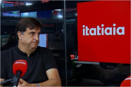 Alexandre Poni durante entrevista para a Itatiaia
