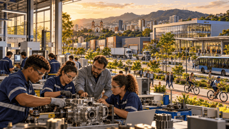 Formação profissional e desenvolvimento das cidades • IA