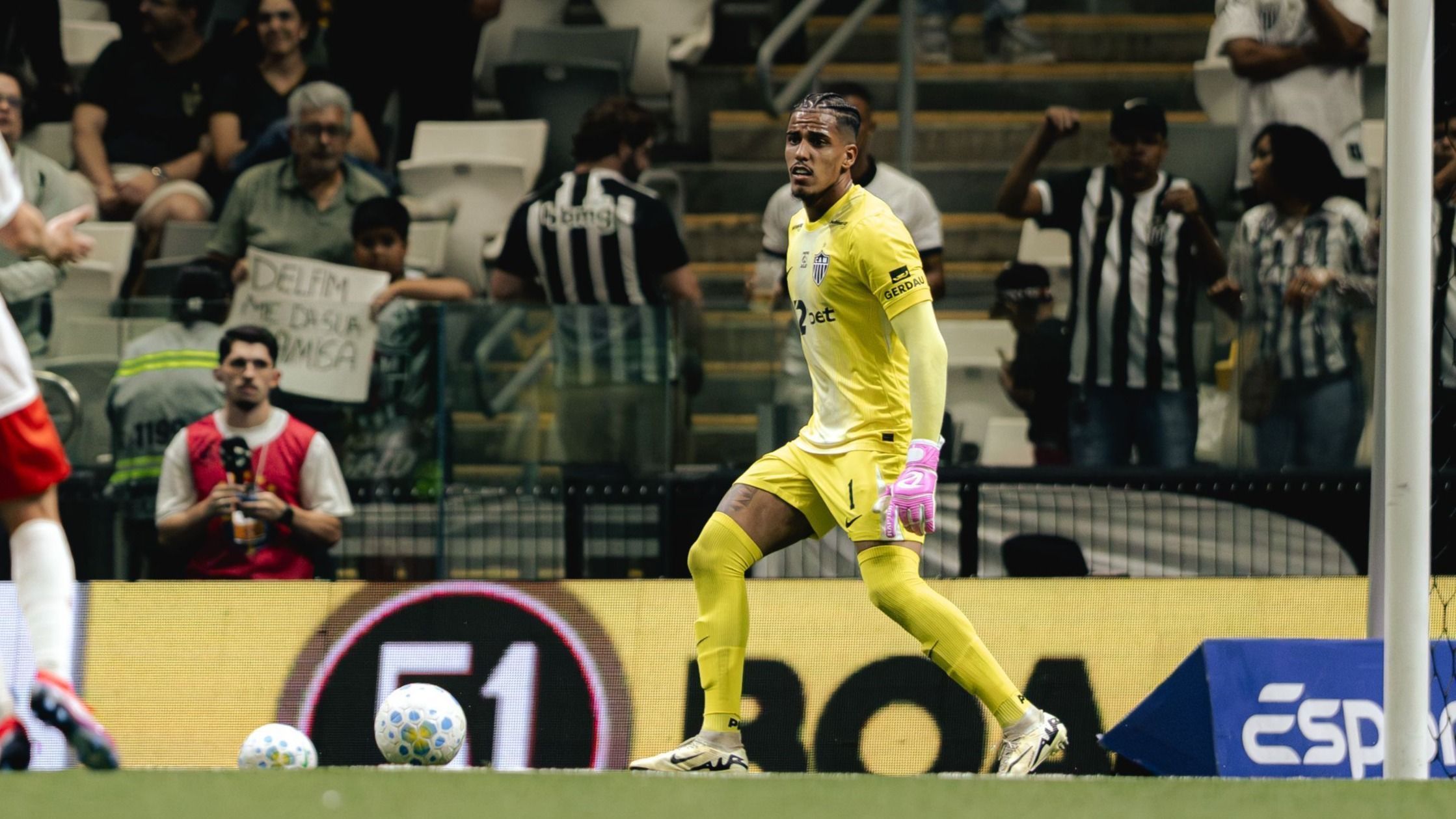 Gabriel Delfim se declara ao Atlético e revela qual melhor jogo da carreira