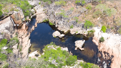 Cachoeira do Ofurô: uma das grandes atrações de Santana do Pirapama