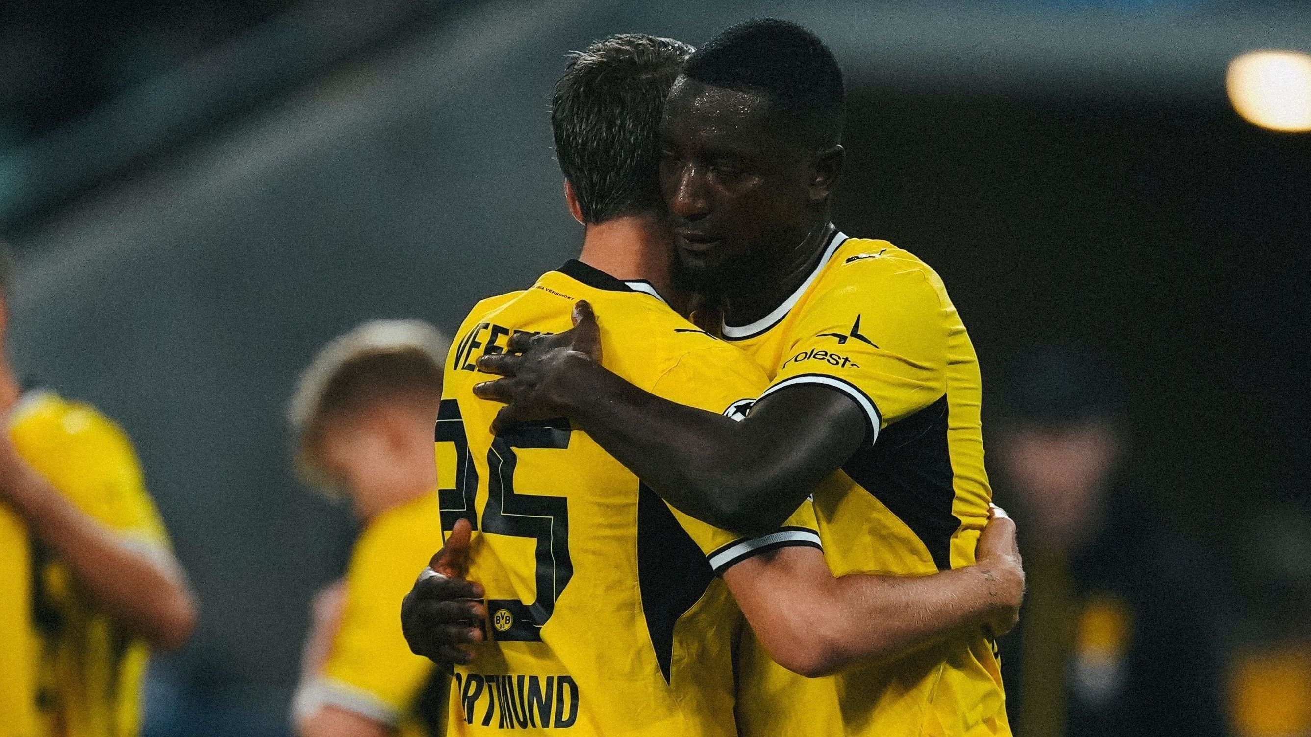 Guirassy decide, e Dortmund vence Sabah Baku pela Champions League