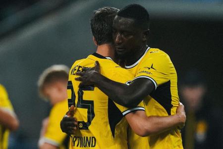 Guirassy decide, e Dortmund vence Sabah Baku pela Champions League