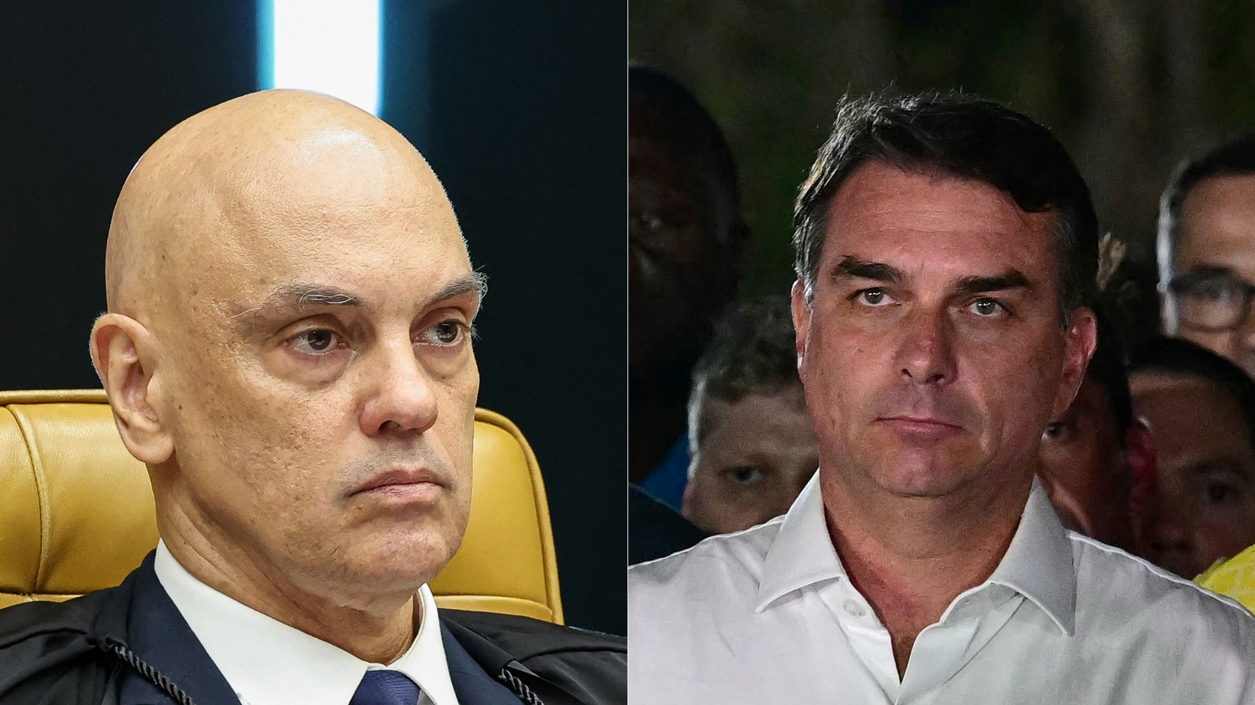 Moraes proíbe contato de Flávio com Willer e cancela passaportes do senador