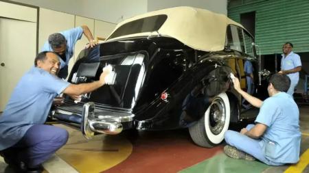 Rolls-Royce utilizado na posse presidencial no Brasil