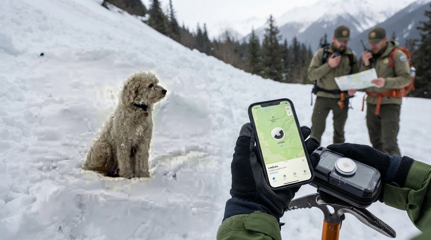 Como uma cadela sobreviveu 50 horas sozinha após avalanche no Alasca