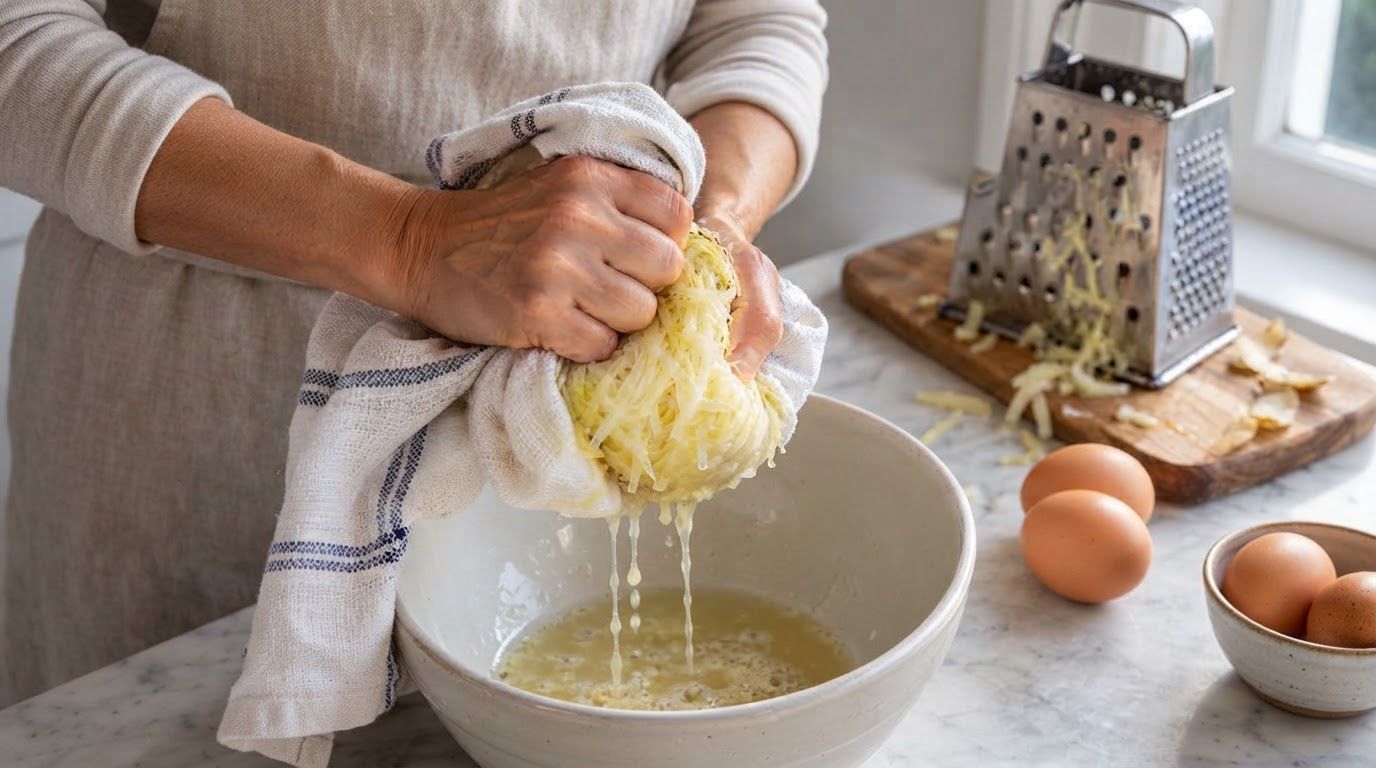 Com 2 batatas e 2 ovos: a receita fácil para preparar um jantar crocante sem usar farinha
