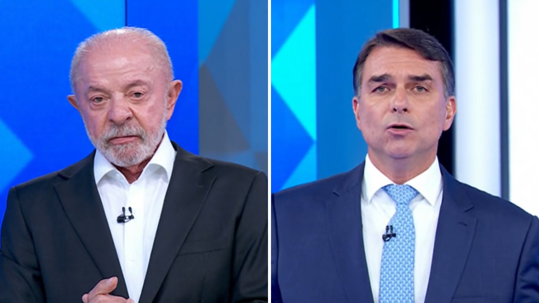 'Que mundo você vive, candidato? As pessoas estão parcelando pizza em 6 vezes', afirma Flávio em debate da Globo