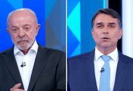 'Que mundo você vive, candidato? As pessoas estão parcelando pizza em 6 vezes', afirma Flávio em debate da Globo