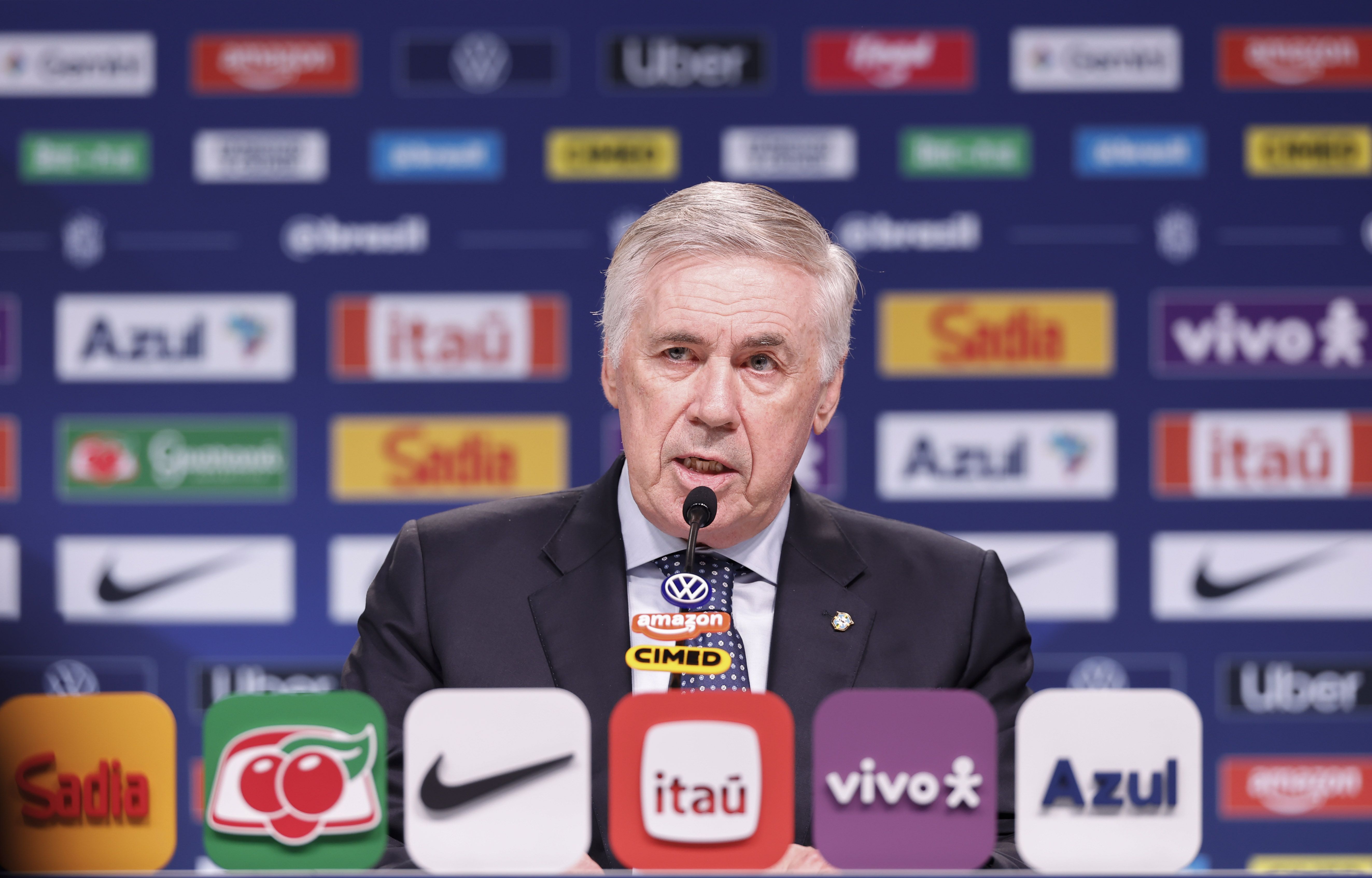Ancelotti é direto sobre situações de Endrick e Estêvão: ‘Melhor que tivessem minutos’