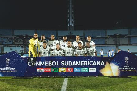 Time do Atlético antes de duelo contra o Juventud-URU