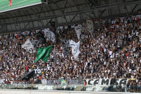 Torcida do Atlético na Arena MRV