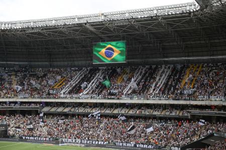 Torcida do Atlético na Arena MRV