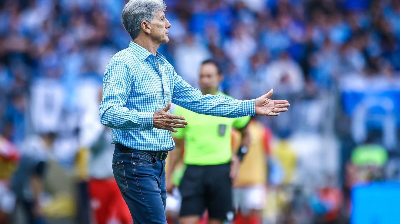 Técnico do Grêmio, Renato Gaúcho critica número de estrangeiros no futebol brasileiro