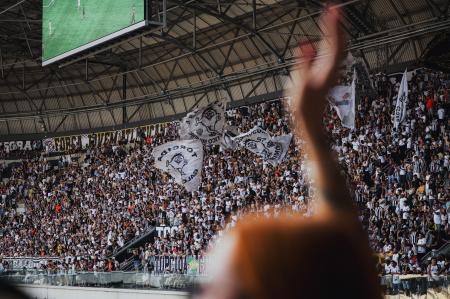 Torcida do Atlético na Arena MRV