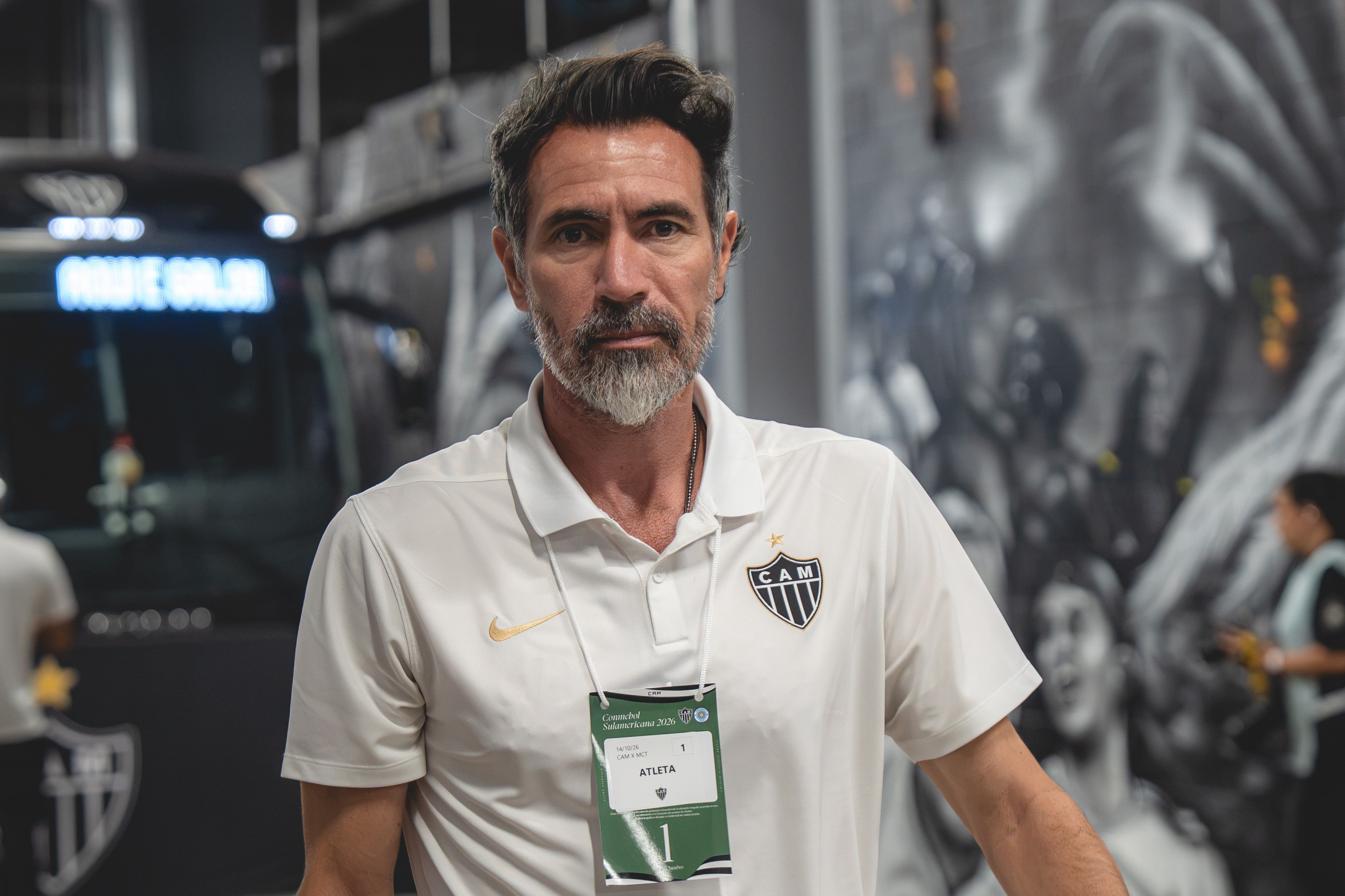 Goleada do Atlético na Sul-Americana coloca Barba no topo de ranking na Arena MRV