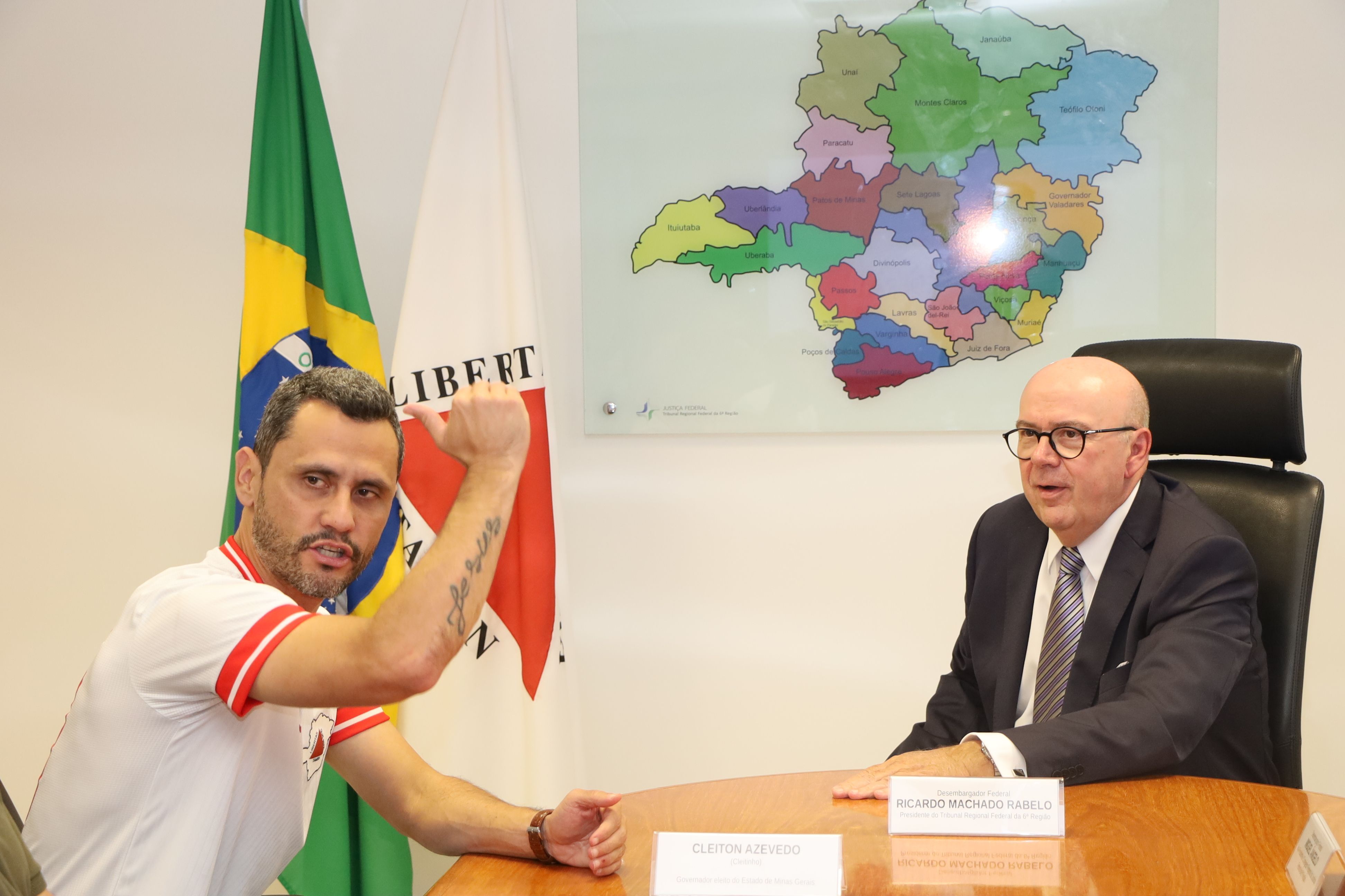 Cleitinho vai ao TRF-6 tentar destravar obras do Rodoanel