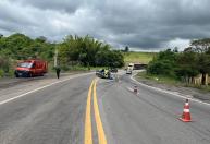 Motociclista morre em colisão frontal com carro na MGC-491, em Varginha