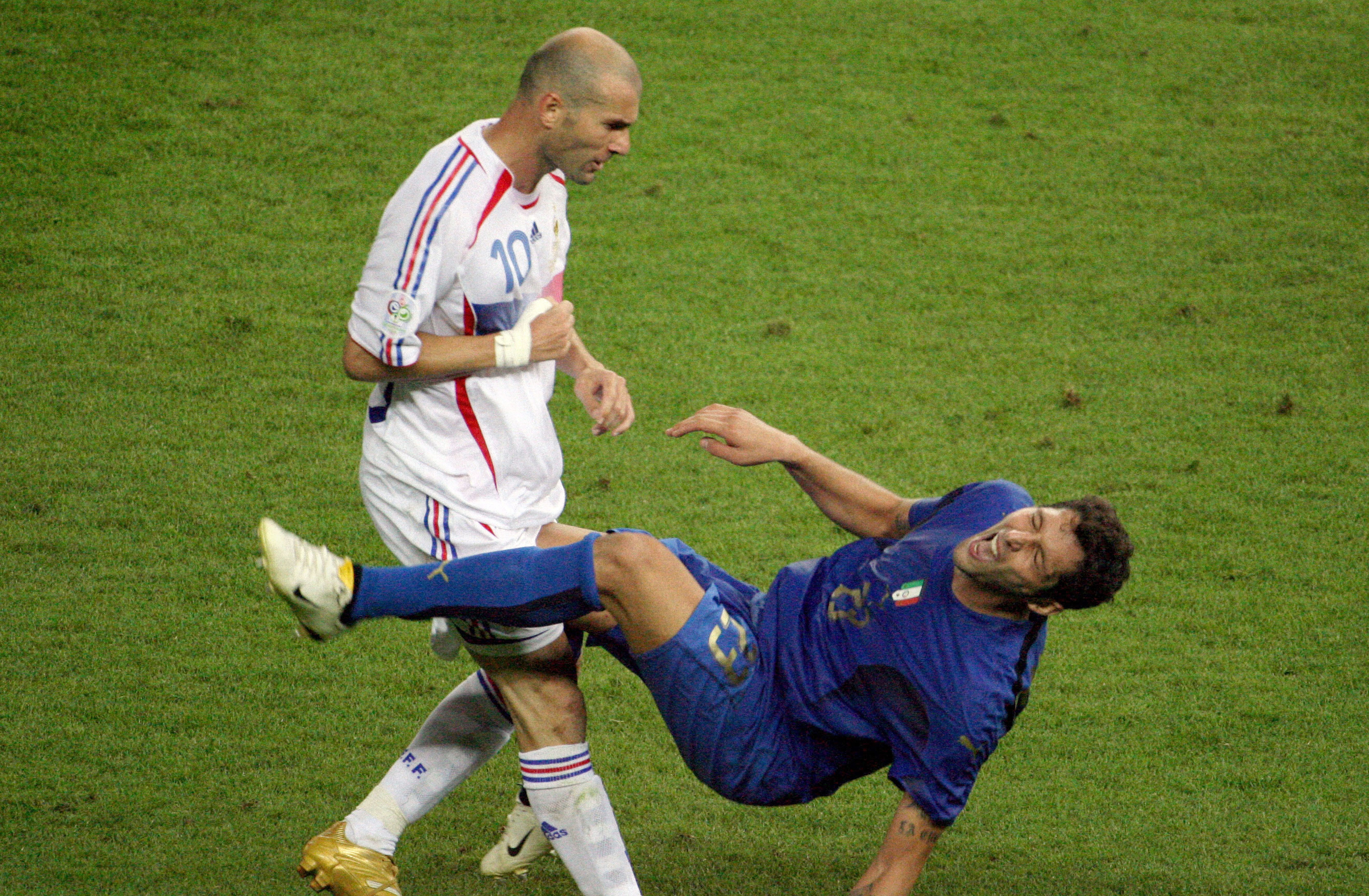 Zidane é direto sobre cabeçada em Materazzi na final da Copa: ‘Não me arrependo’