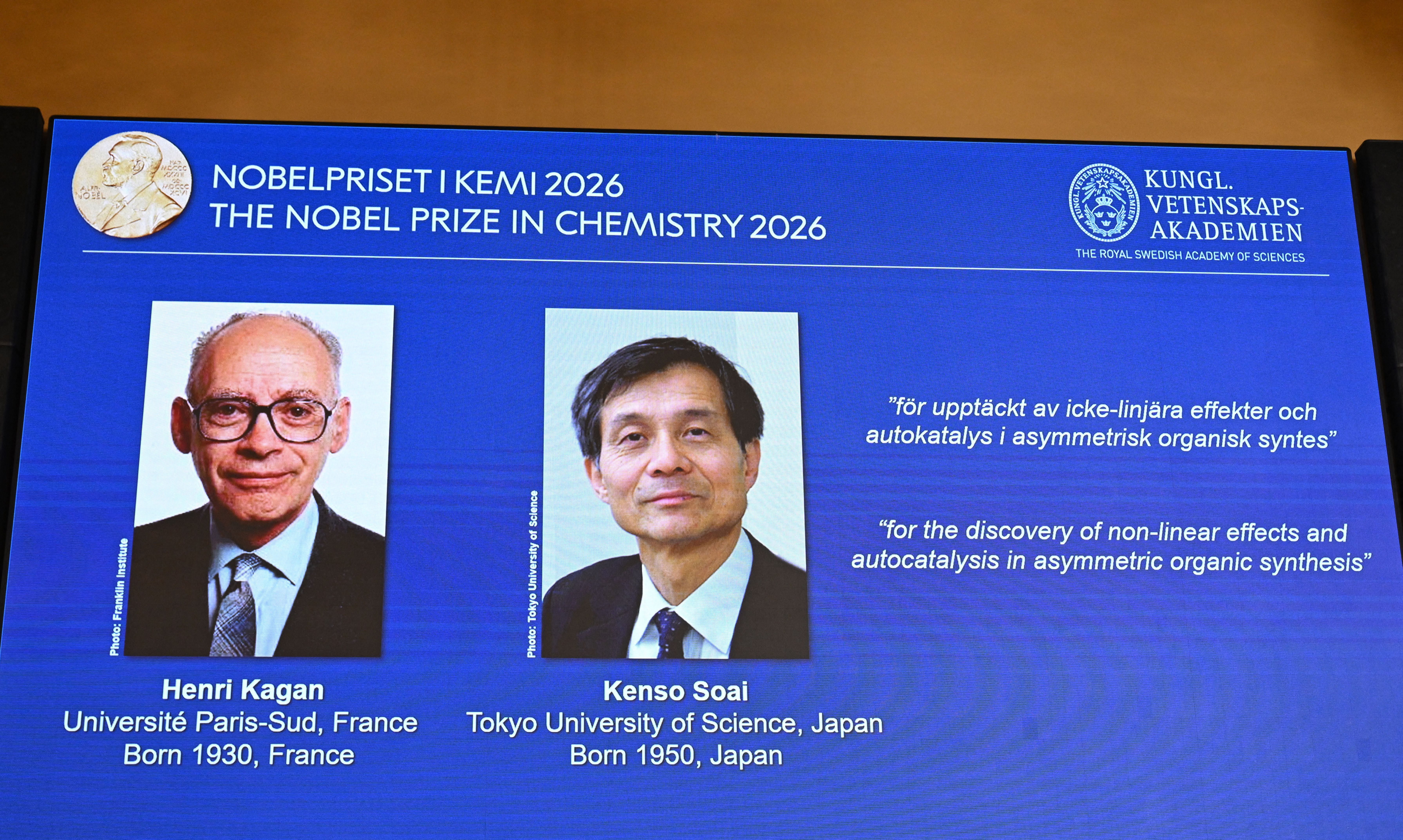 Entenda a descoberta que ganhou o Nobel de Química 2026 nesta quarta (7)