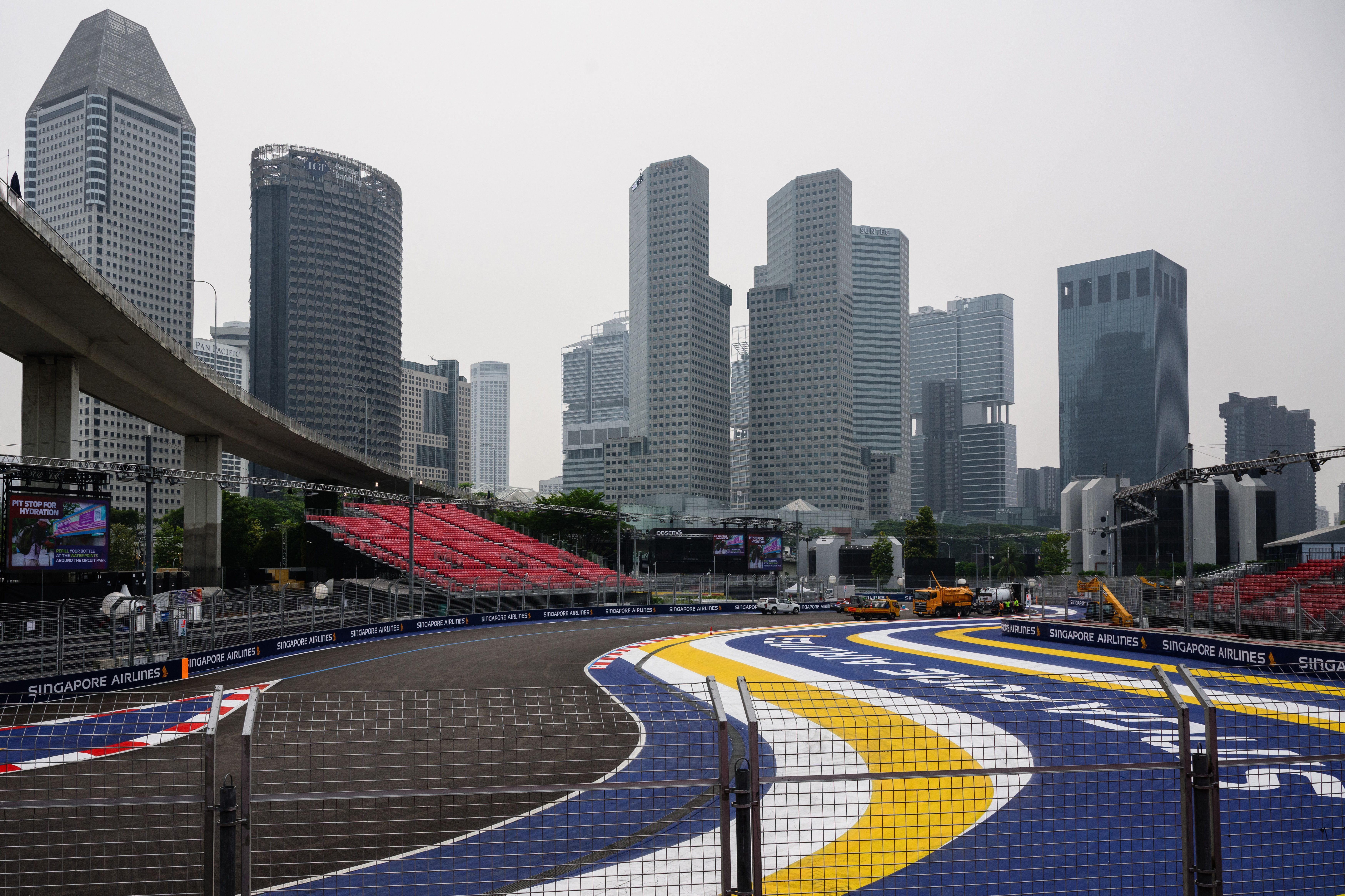 FIA declara alerta de calor extremo para GP de Singapura