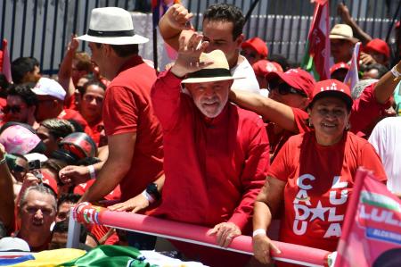 Lula, presidente e candidato à reeleição