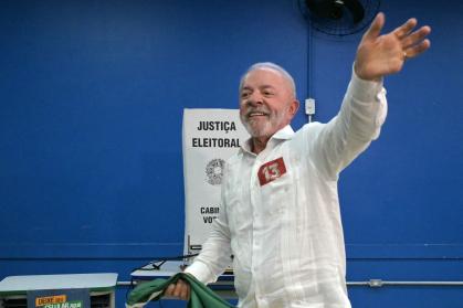 Lula vota em São Bernardo do Campo, no ABC Paulista, em São Paulo