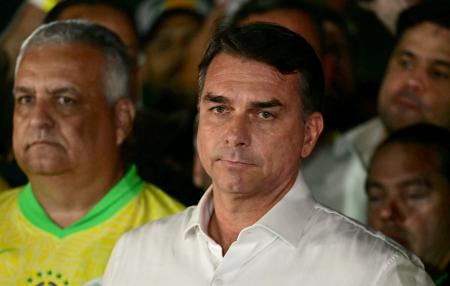 Candidato derrotado nas urnas, Flávio Bolsonaro (PL)