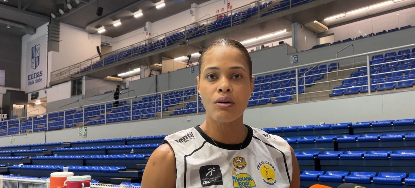 Adenízia avalia vitória do Praia Clube no Mineiro de Vôlei e alerta: ‘É um novo ano’
